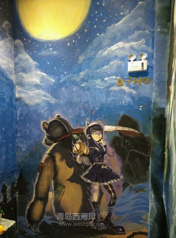 工装家装都可以画的墙体彩绘，爱好吗？