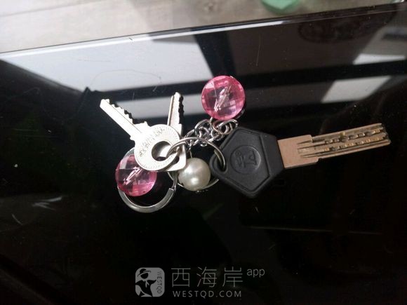 昨晚在凤凰园捡到一把车钥匙，昨