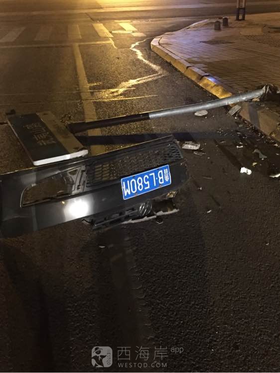 昨晚武夷山路与长江路路口……