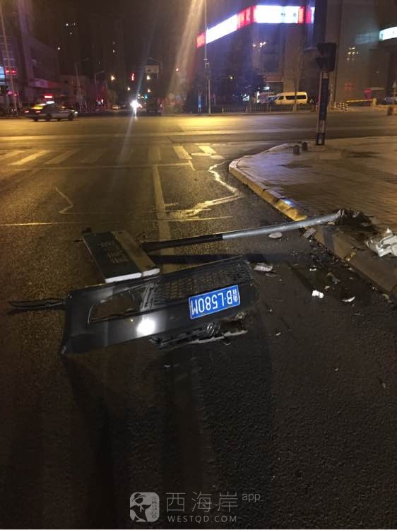 昨晚武夷山路与长江路路口……