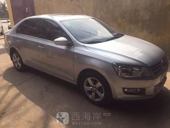 13年10月大众桑塔纳尚纳，新