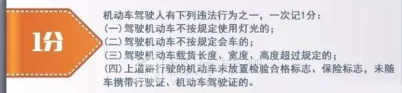 4月1日实行新的驾照记分标准？又是大忽悠！