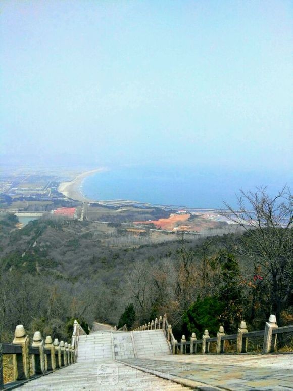 贴吧抢楼赢的票，琅琊台半日游