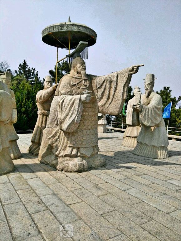 贴吧抢楼赢的票，琅琊台半日游