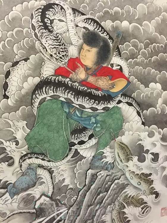 小作一幅