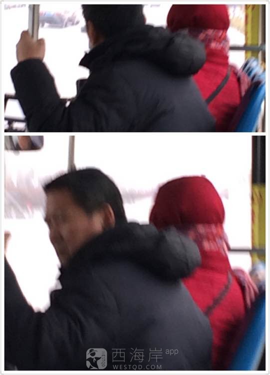 公交车上的没人性夫妻