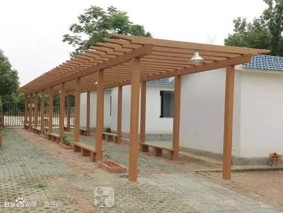 海边即将采用水泥仿木栏杆