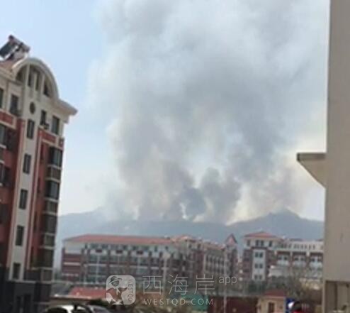 小珠山着火了是不是？