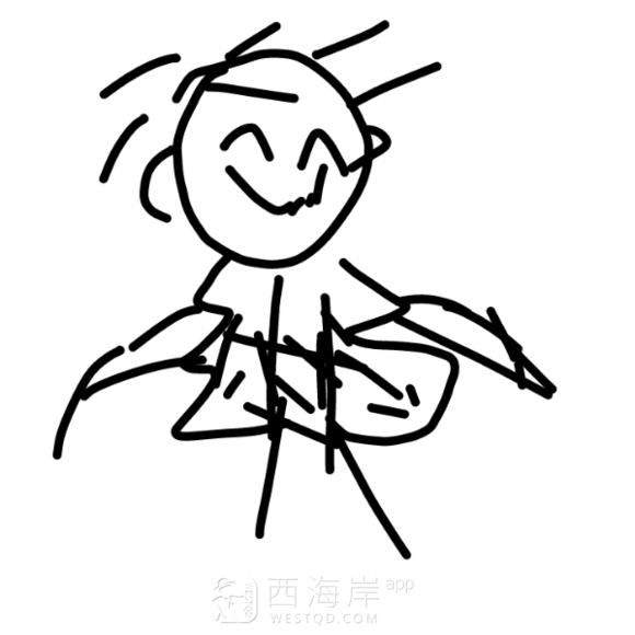 佳世客东门往北走有个烤串的青年……