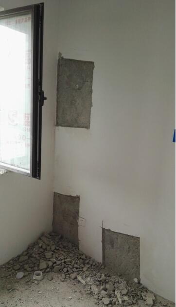 青岛西海岸新区华融蓝海洋听海 开发商建筑质量极差！！！！