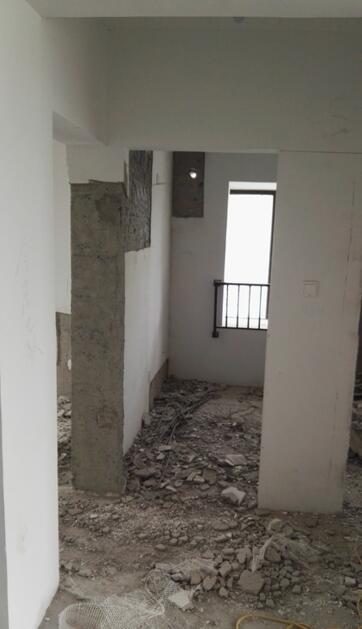 青岛西海岸新区华融蓝海洋听海 开发商建筑质量极差！！！！