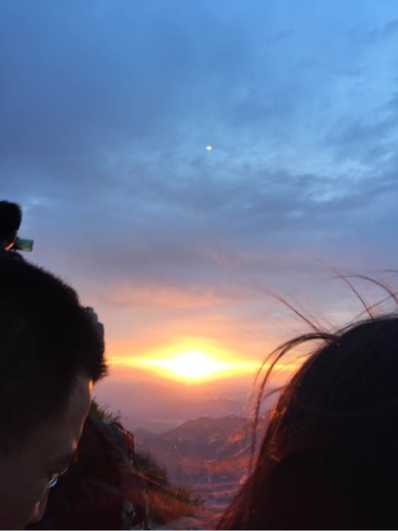 16年完成了12年的愿望，看日出