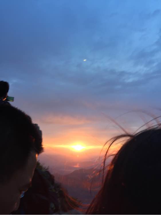 16年完成了12年的愿望，看日出