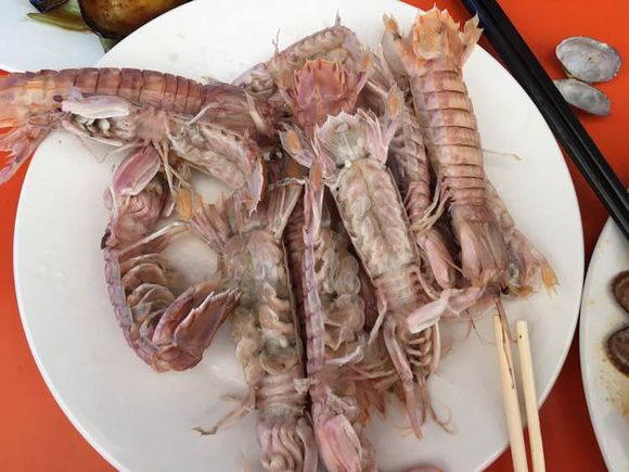 来到黄岛金沙滩，吃的这饭我也是醉了。
