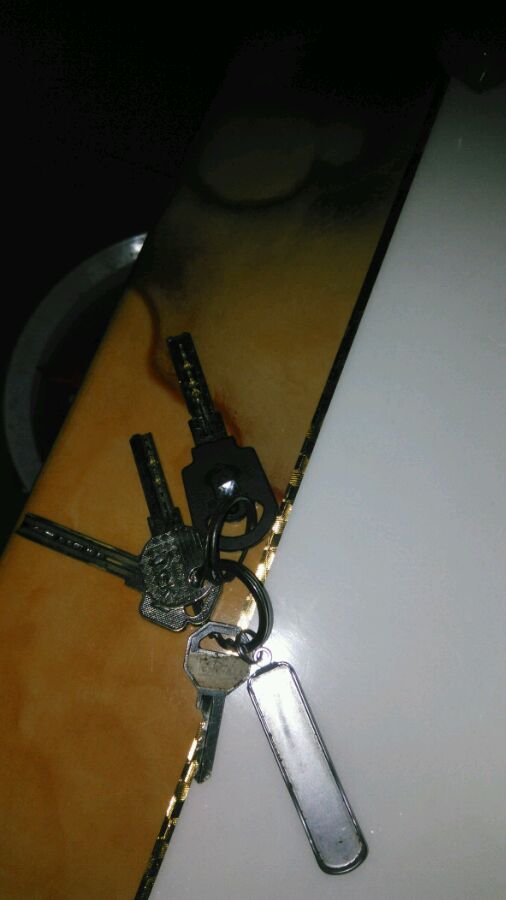 窝棚市场路口捡到钥匙一把