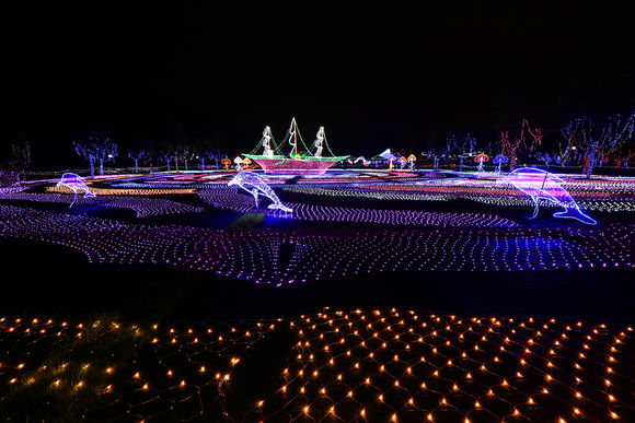 2016国际梦幻灯光艺术展入驻青岛啤酒节-黄岛主会场