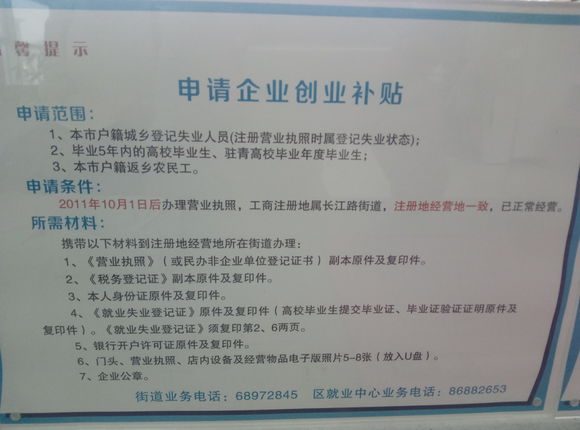 这儿有申请过创业贷款的吗？