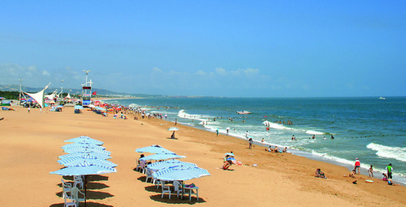 黄岛途游之黄岛金沙滩（金沙滩游记）