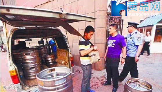 黄岛多家饭店现假扎啤，喝了上吐下泻是小事，中毒神马的就不好…