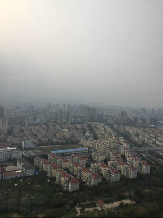 俯瞰黄岛市区，你能认出来图片中的地方嘛