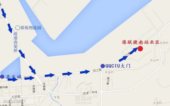 万能的网友，有谁知道港联捷场站的具体位置，在什么路上，附近和