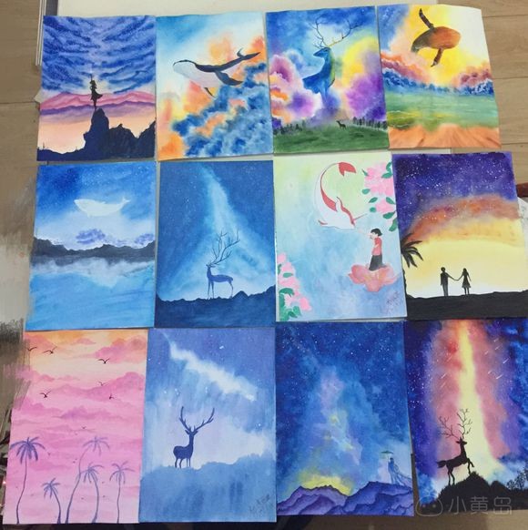 毛真多，快画瞎了