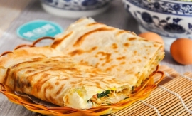 绿色营养枣庄菜煎饼