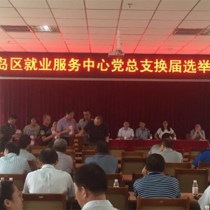 [人社局]劳动就业服务中心党总支换届圆满结束