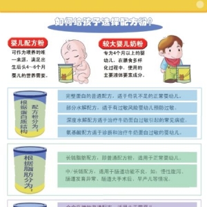 如何给孩子选择配方粉