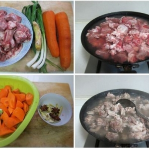 宝宝暖身菜——胡萝卜烩羊肉