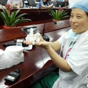 江西臀部联体女婴上海成功分身