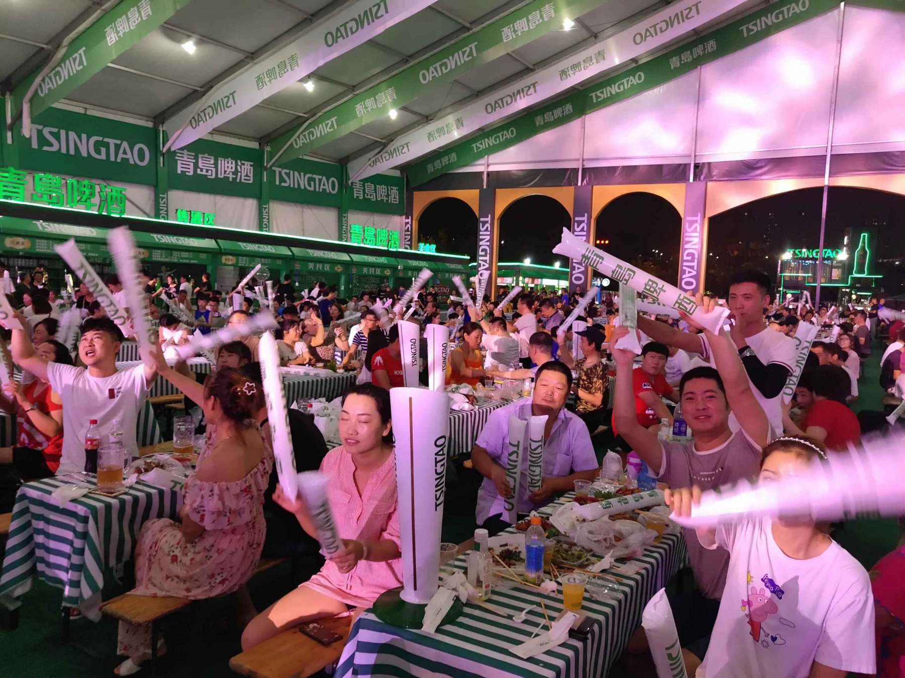哈啤酒徜徉绿水青山，啤酒节李沧世博园会场开幕