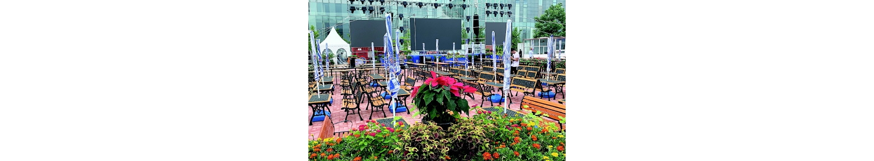 啤酒节崂山会场主打"亲民惠民" 啤酒菜品价格均有所下调