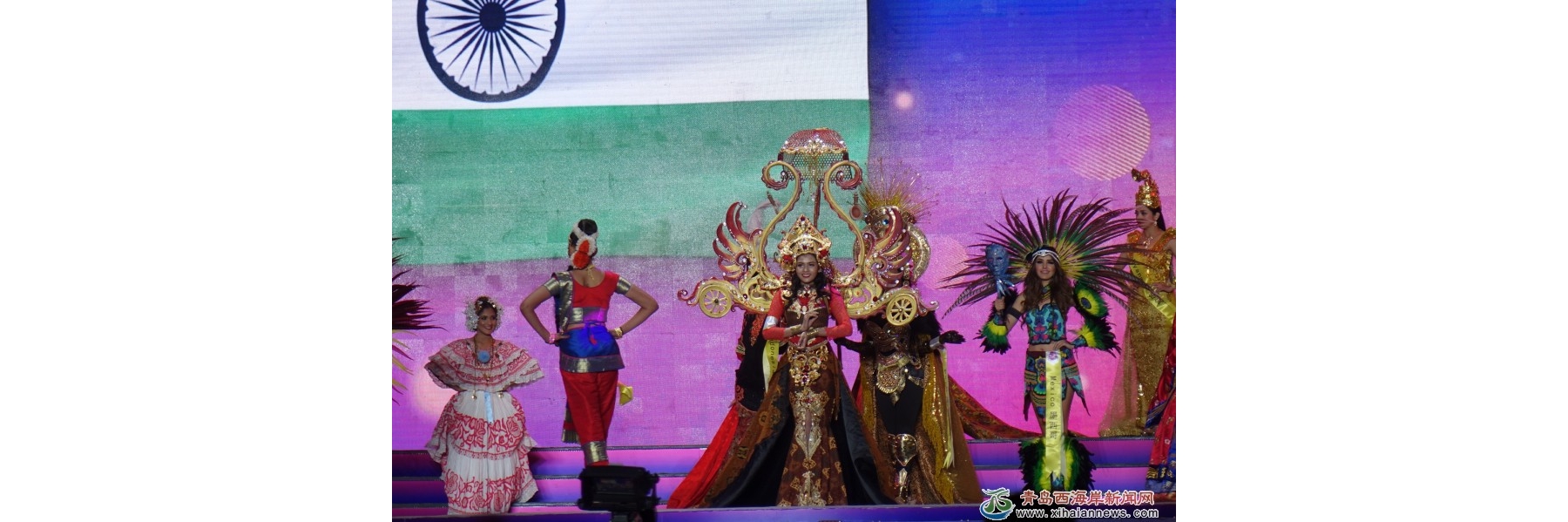 世界旅游小姐大赛全球总决赛在新区落下帷幕