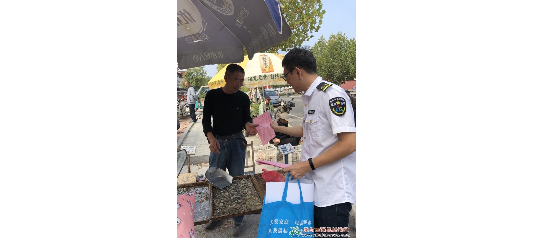 人人参与综合治理 共同维护辖区稳定