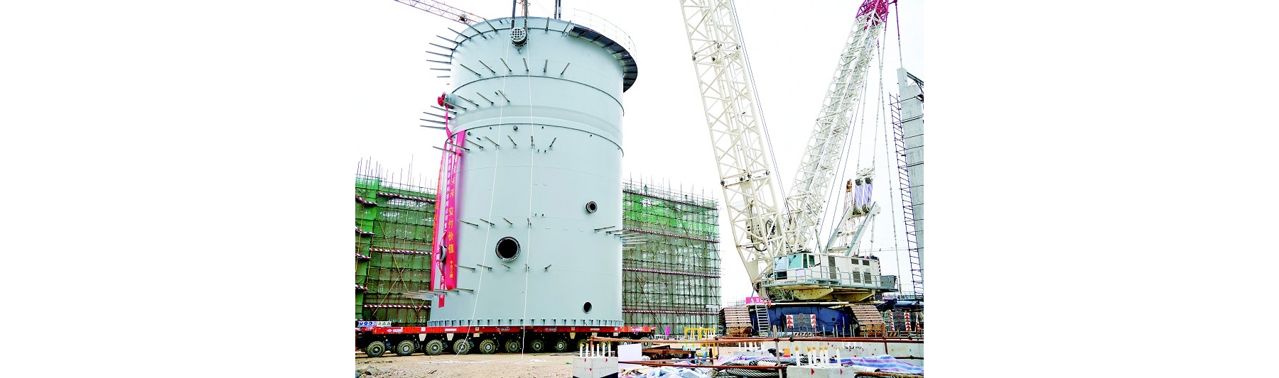 董家口项目推进演绎“速度与激情”