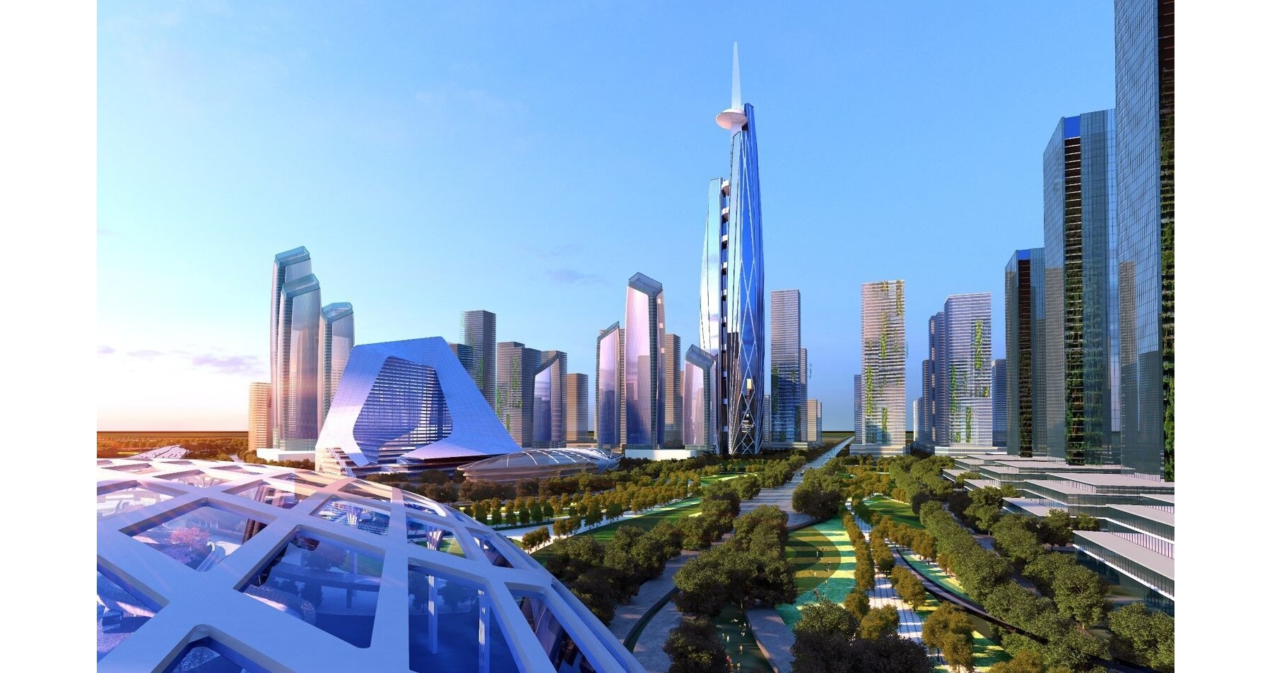 青岛桥头堡国际商务区规划征集方案精彩呈现