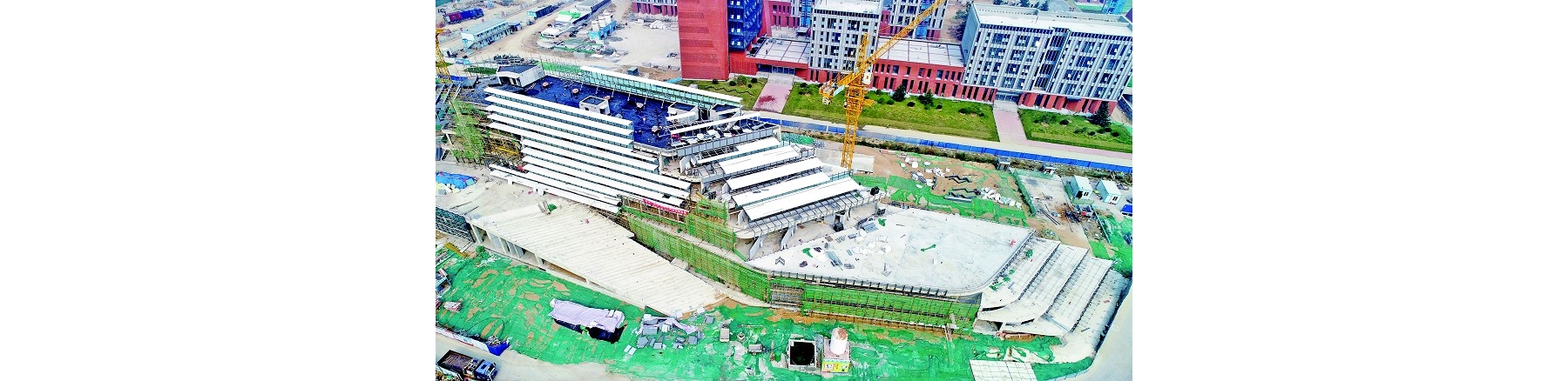 古镇口大学城5大场馆建设提速