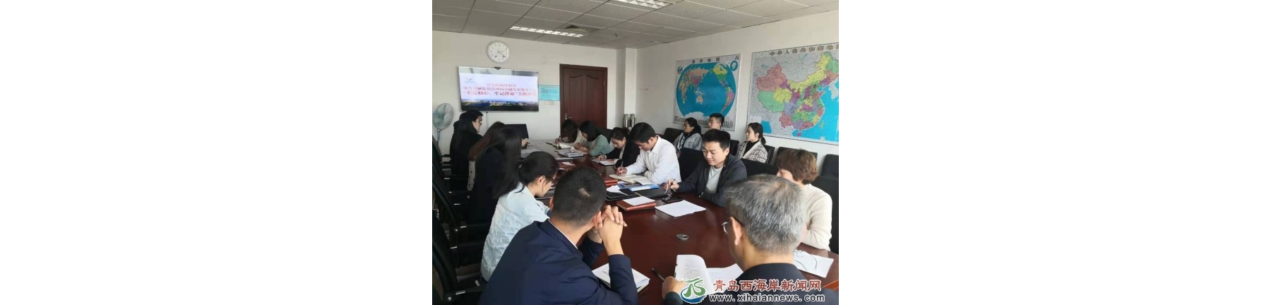 开展“三看三问”深化主题教育