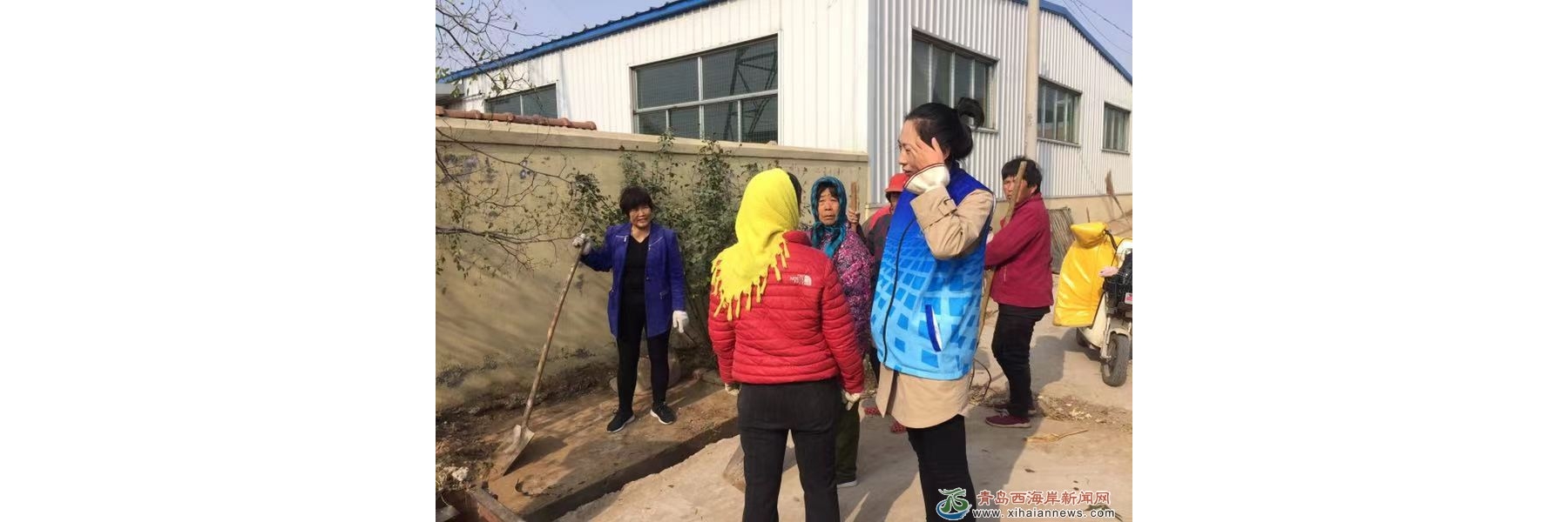 六汪镇：村民齐动手 共建美丽村庄