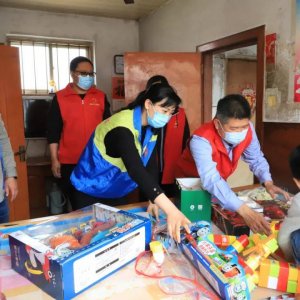 青岛西海岸新区卫生系统工会组织“喜迎二十大 医心永向党”主题志愿活动