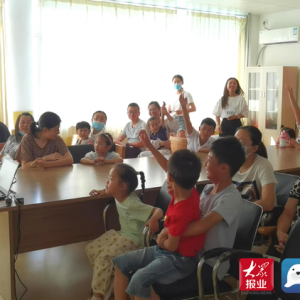 青岛西海岸新区东楼路社区卫生服务中心举办“亲子携手做月饼中秋团圆爱牙行”活动