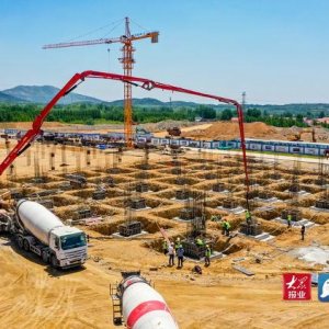 当日办结！青岛海洋高新区海容项目1#车间获批施工许可证