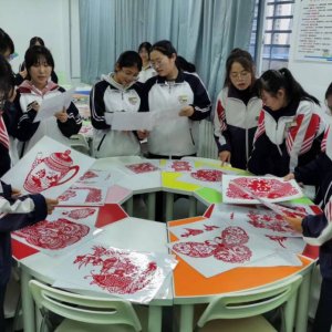 新区高级职业技术学校：弘扬非遗文化，传承剪纸艺术
