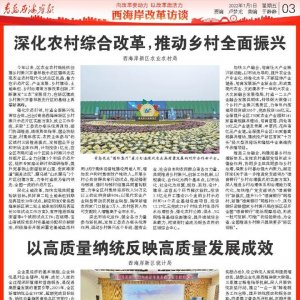 西海岸改革访谈：西海岸新区农业农村局｜西海岸新区统计局
