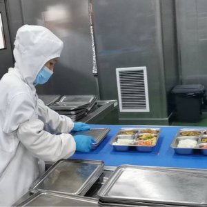 25道工序，看青科中央厨房学生营养餐制成记