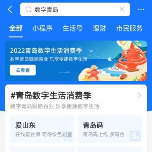 2022青岛数字生活消费季七月活动