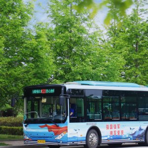 军民共建鱼水情 公交绽放双拥花