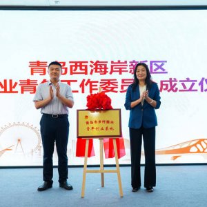 西海岸新区举行茶产业青年工作委员会成立仪式暨“乡村好青年贷”宣讲会