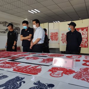 隐珠街道孟家滩社区老兵艺术展正式启动